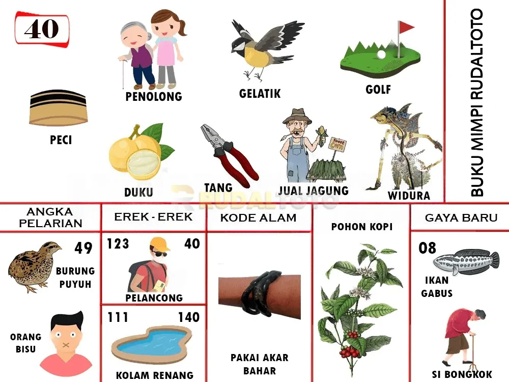 buku mimpi erek erek togel 40